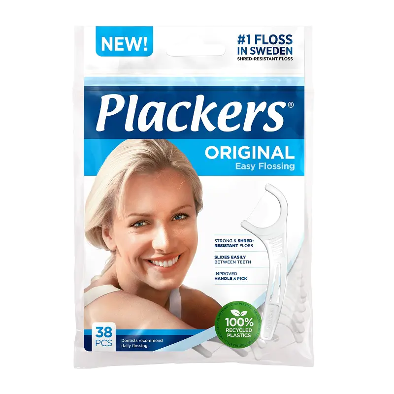 Plackers Original Dental Floss 38 pcs